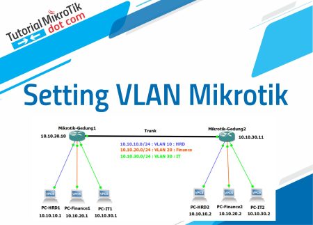 Tutorial Setting VLAN di Mikrotik