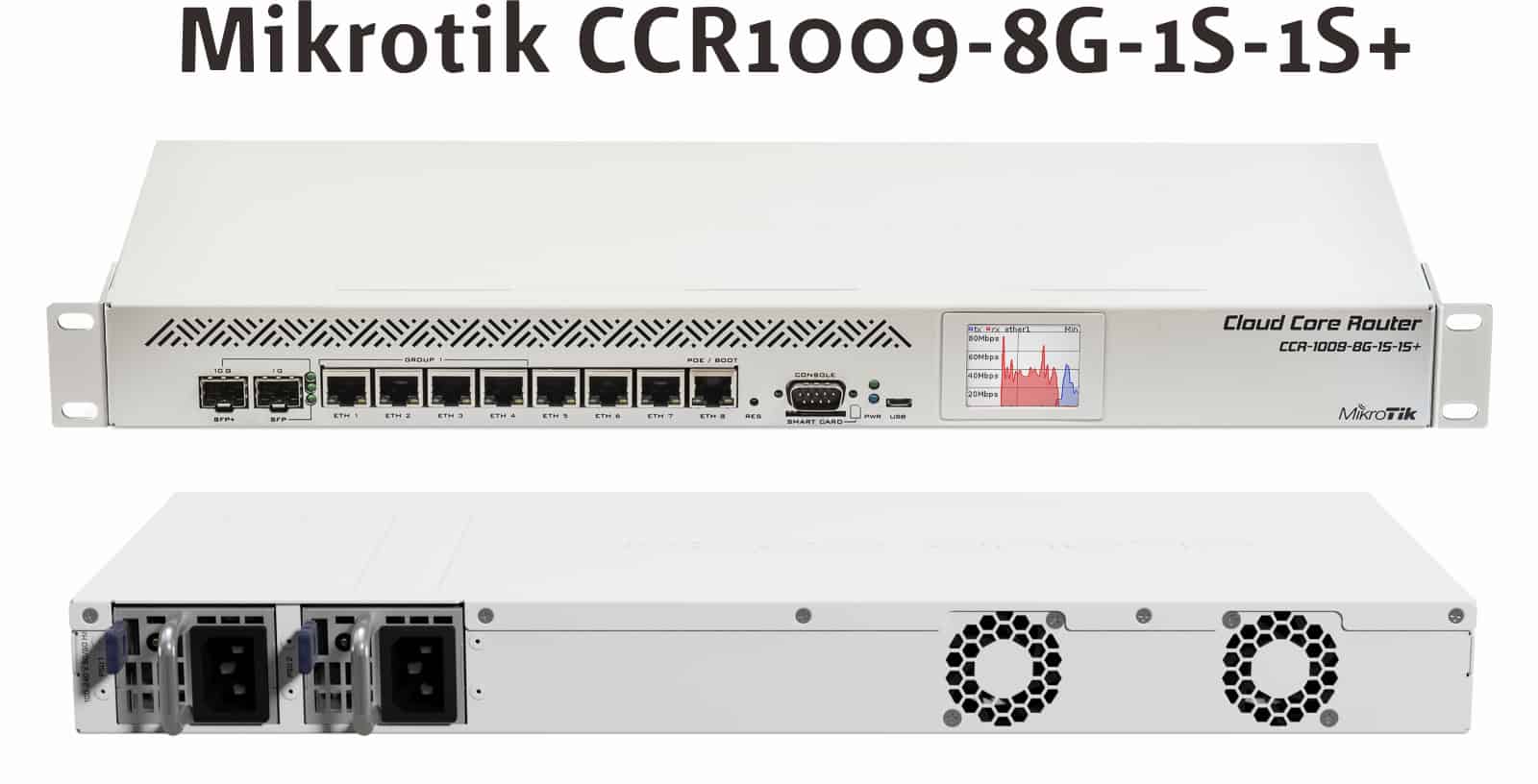 Gambar Mikrotik CCR1009-8G-1S-1S+