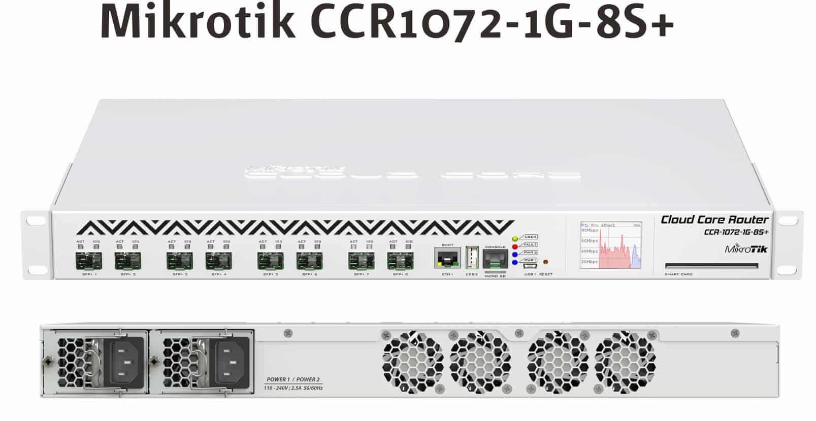 Gambar Mikrotik CCR1072-1G-8S+
