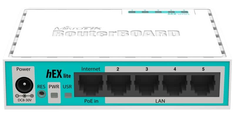 Gambar Mikrotik RB750r2 (hEX-Lite)